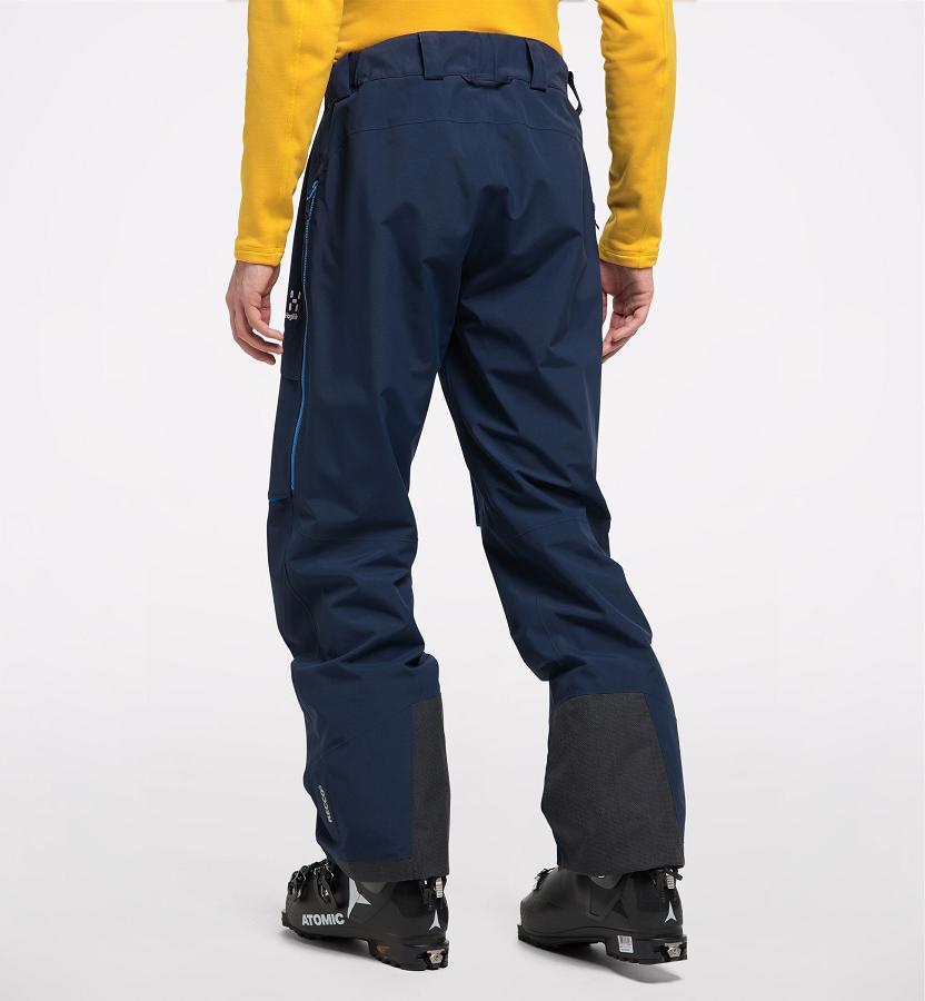 Haglöfs Mens Elation GTX Ski Pants Dark Blue New Zealand 25318ZSCJ
